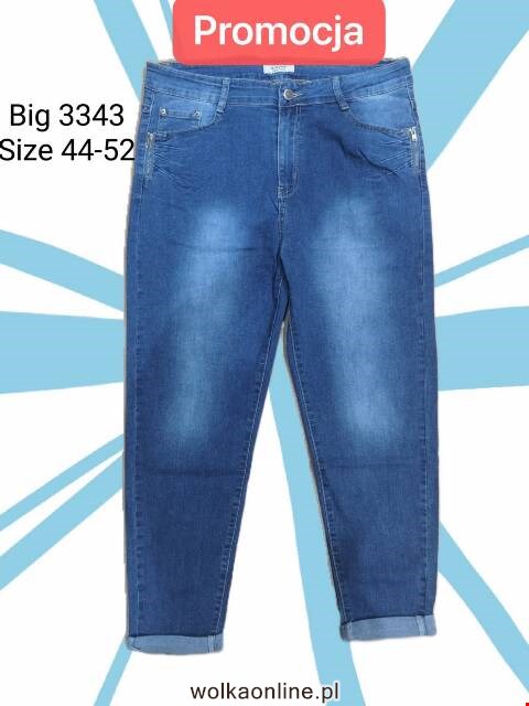 Jeansy damskie 3343 1 kolor 44-52