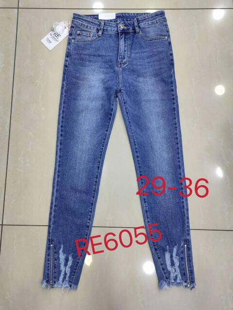 Jeansy damskie RE6055 1 kolor 29-36
