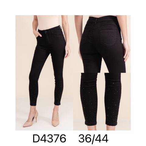 Jeansy damskie D4376 1 kolor 36-44