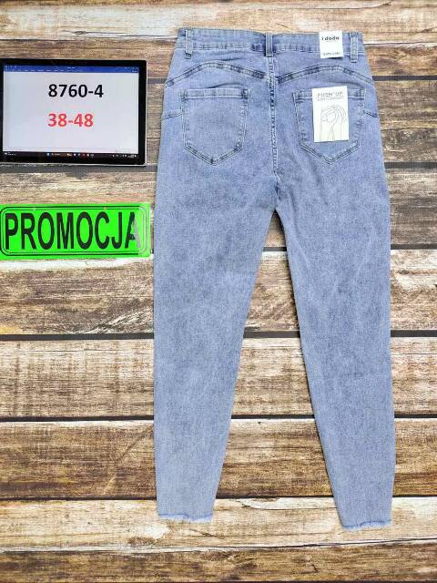 Jeansy damskie 8760-4 1 kolor 38-48 1