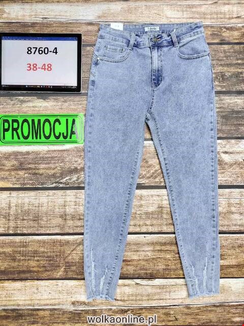 Jeansy damskie 8760-4 1 kolor 38-48