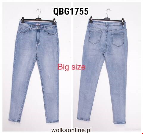 Jeansy damskie QBG1755 1 kolor 42-50