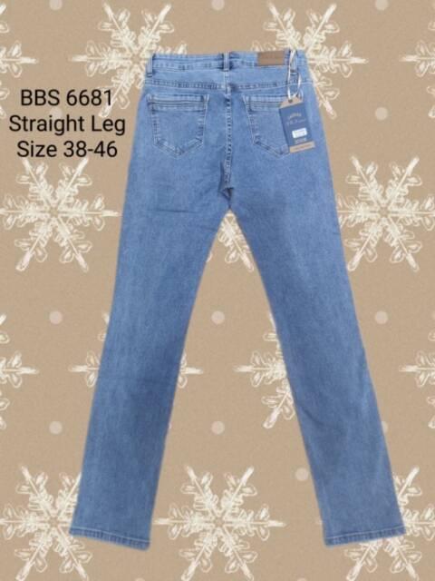 Jeansy damskie 6681 1 kolor 38-46