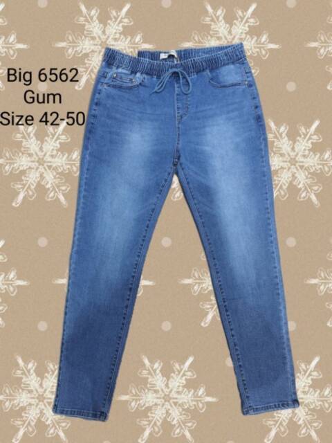 Jeansy damskie 6562 1 kolor 42-50