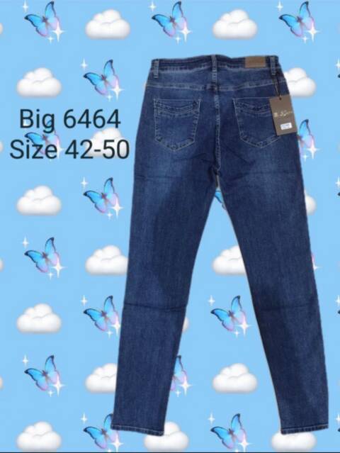 Jeansy damskie 6464 1 kolor 42-50