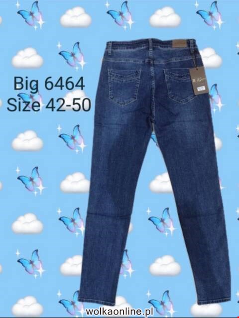 Jeansy damskie 6464 1 kolor 42-50