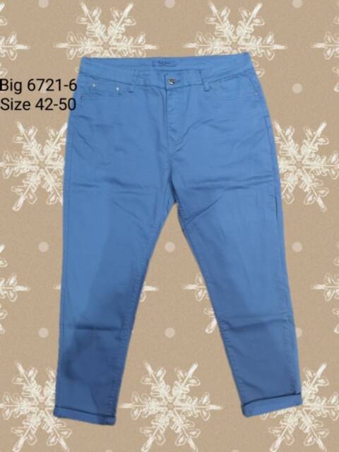 Jeansy damskie 6721-6 1 kolor 42-50