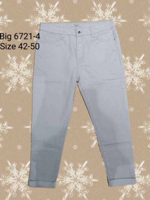 Jeansy damskie 6721-4 1 kolor 42-50