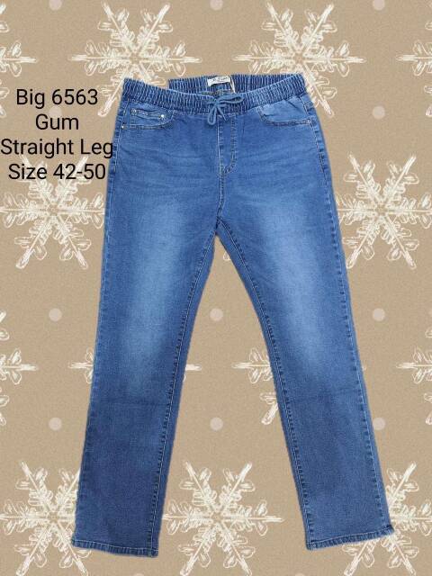 Jeansy damskie 6563 1 kolor 42-50