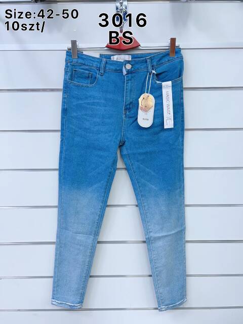 Jeansy damskie 3016 1 kolor 42-50