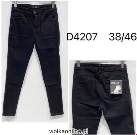 Jeansy damskie D4207 1 kolor 38-46