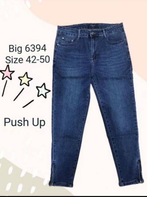 Jeansy damskie 6394 1 kolor 42-50