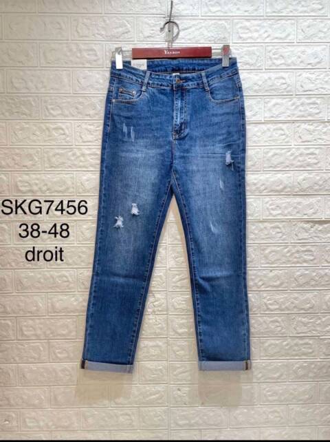 Jeansy damskie SKG7456 1 kolor 38-48