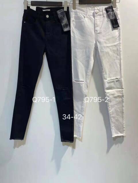 Jeansy damskie Q975-1 1 kolor 34-42