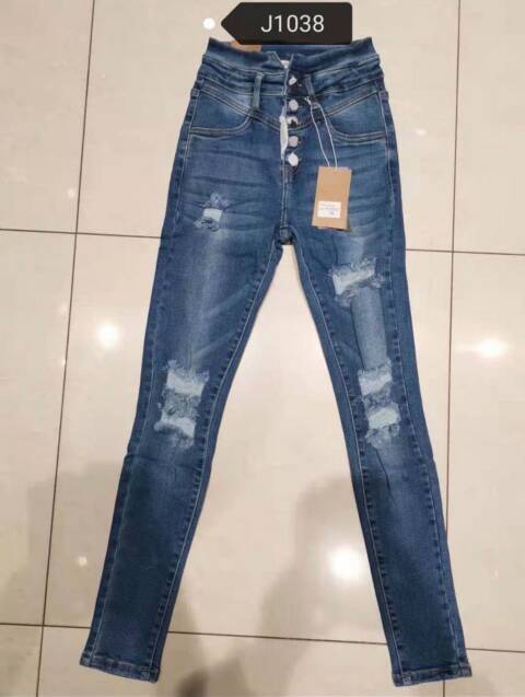 Jeansy damskie J1038 1 kolor 34-42