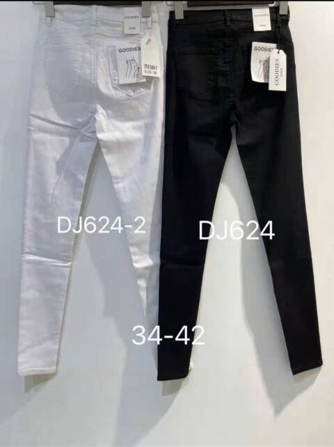 Jeansy damskie DJ624-2 1 kolor 34-42