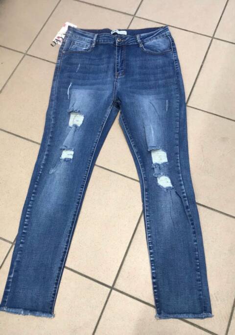 Jeansy damskie 7714 1 kolor 40-50