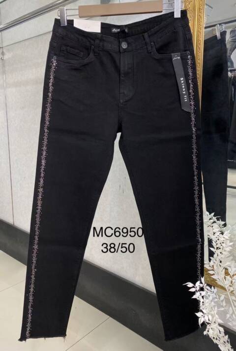 Jeansy damskie MC6950 1 kolor 38-50 1