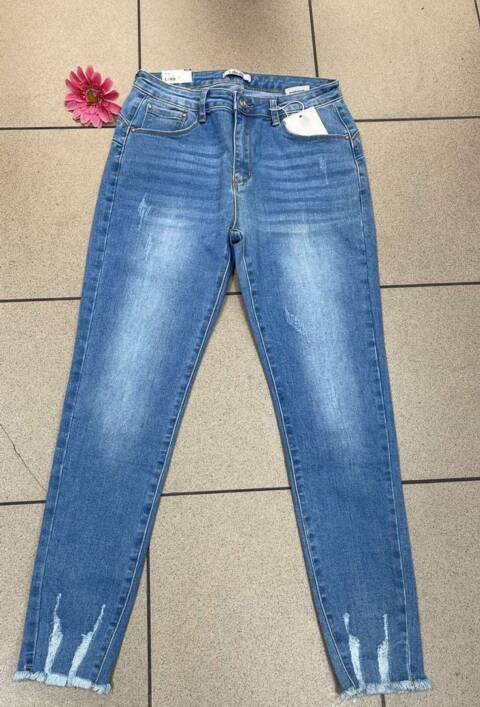 Jeansy damskie 7719 1 kolor 38-48 1