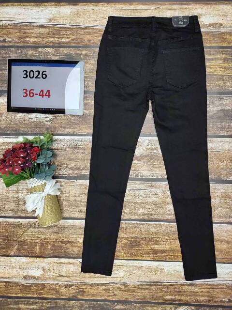 Jeansy damskie 3026 1 kolor 36-44 2