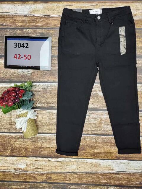 Jeansy damskie 3042 1 kolor 42-50 1