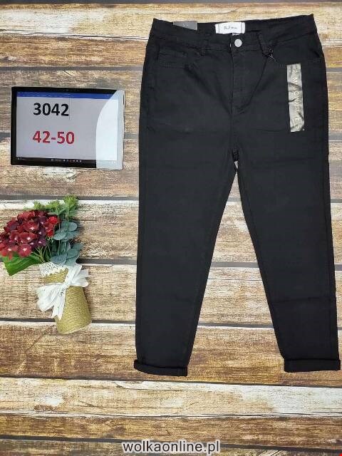 Jeansy damskie 3042 1 kolor 42-50