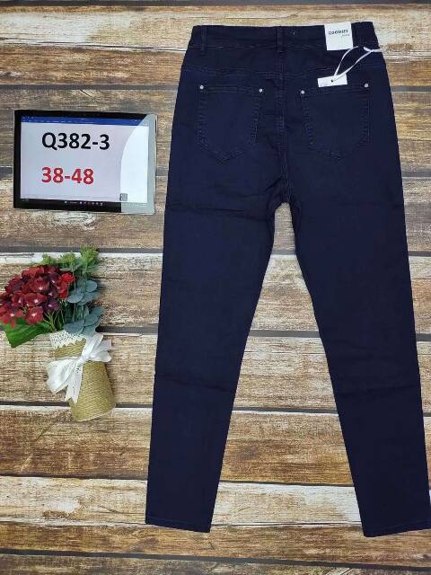 Jeansy damskie Q382-3 1 kolor 38-48 1