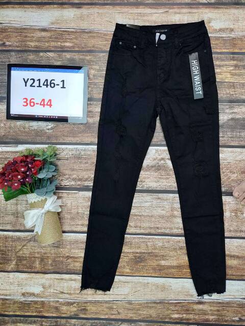 Jeansy damskie 2146-1 1 kolor 36-44