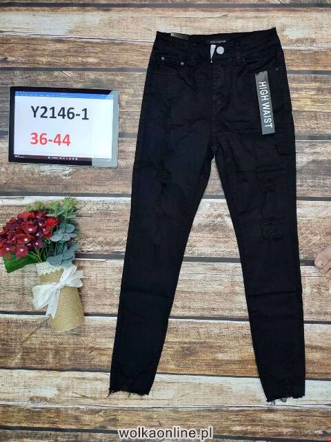 Jeansy damskie 2146-1 1 kolor 36-44
