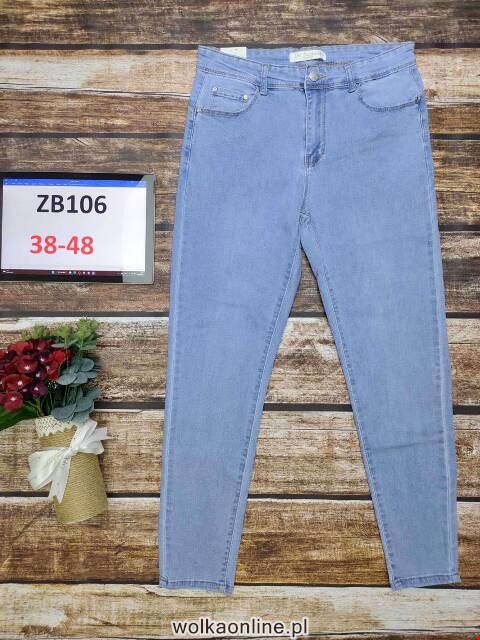 Jeansy damskie ZB106 1 kolor 38-48