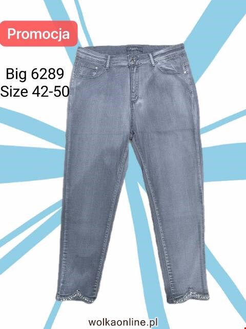 Jeansy damskie 6289 1 kolor 42-50