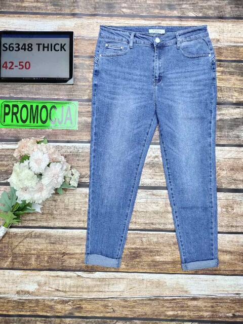 Jeansy damskie S6348 1 kolor 42-50 1