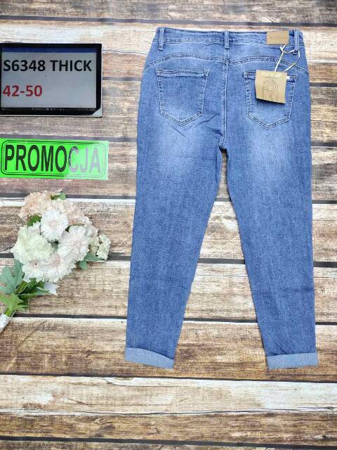 Jeansy damskie S6348 1 kolor 42-50 2