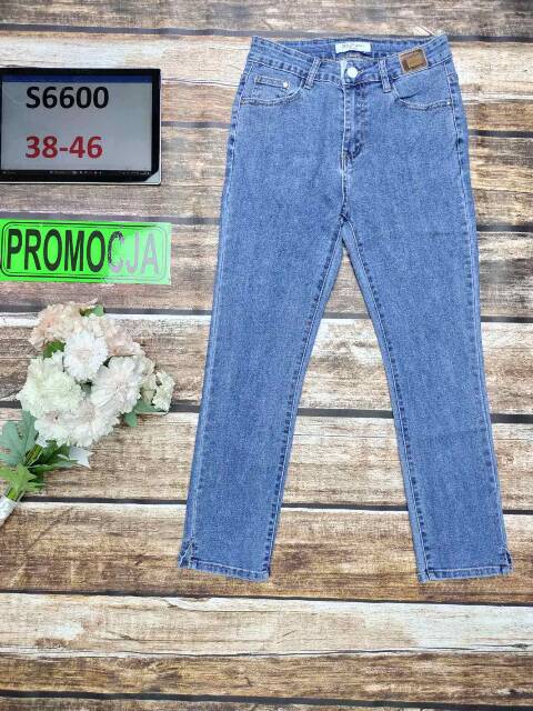 Jeansy damskie S6600 1 kolor 38-46 1