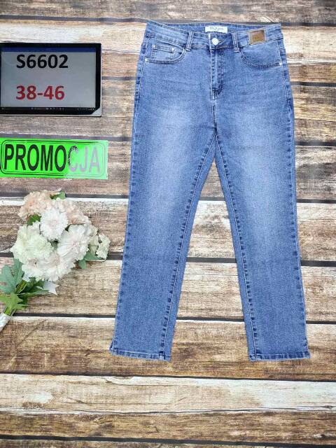 Jeansy damskie S6602 1 kolor 38-46