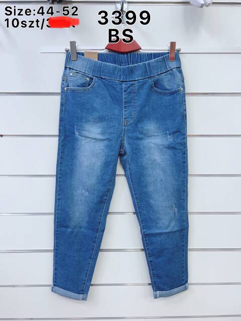 Jeansy damskie 3399 1 kolor 44-52 1