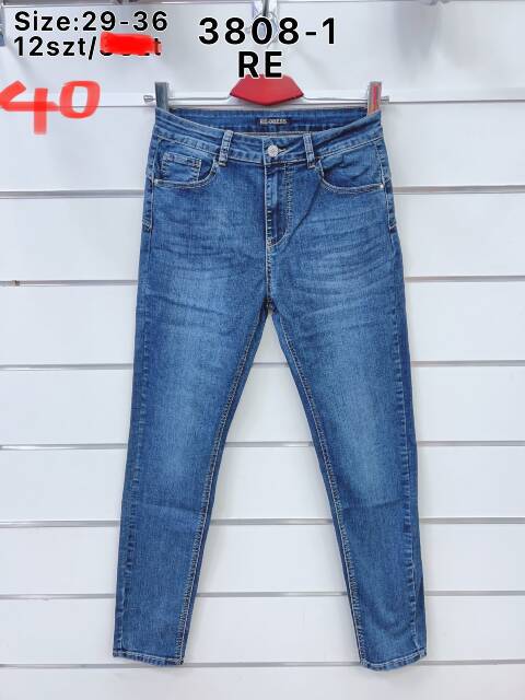 Jeansy damskie 3808-1 1 kolor 29-36