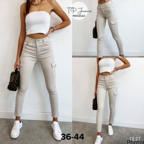 Jeansy damskie 7815 1 kolor 36-44