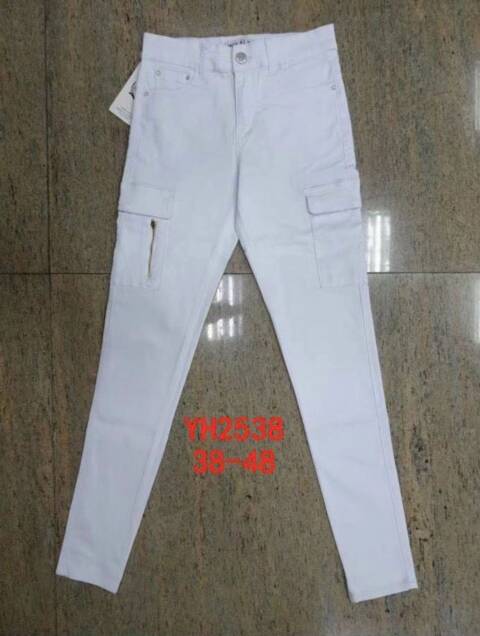 Jeansy damskie YH2538 1 kolor 38-48 1