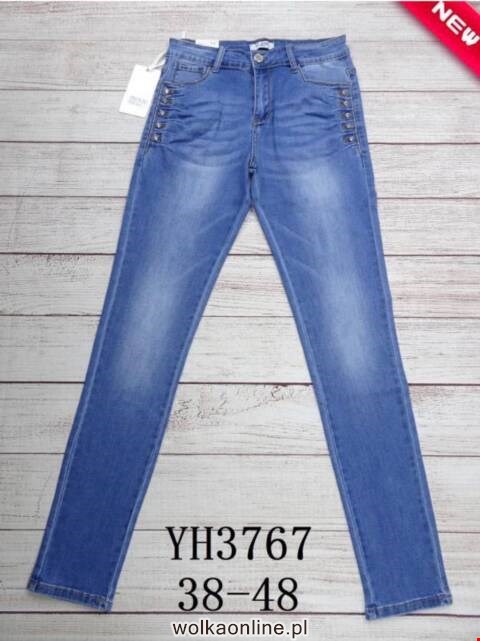 Jeansy damskie YH3767 1 kolor 38-48