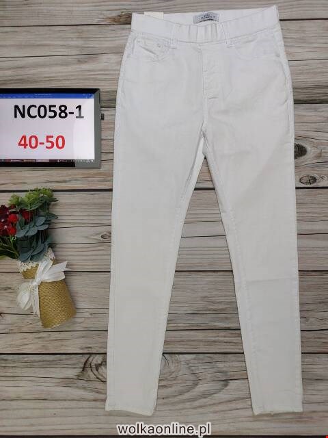 Jeansy damskie NC058-1 1 kolor 40-50