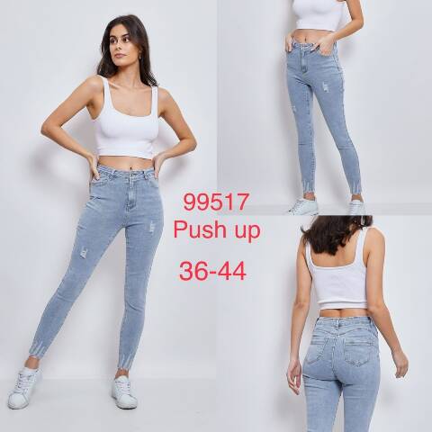 Jeansy damskie 99517 1 kolor 36-44 1