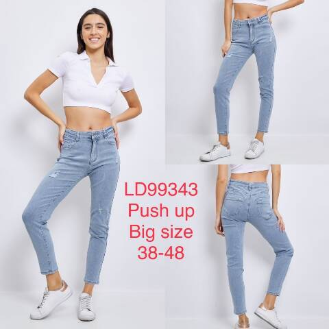 Jeansy damskie LD99343 1 kolor 38-48