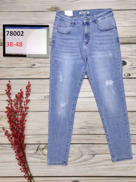 Jeansy damskie 78002 1 kolor 38-48 1