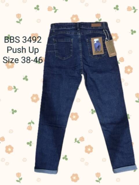 Jeansy damskie 3492 1 kolor 38-46 1