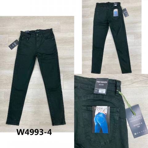 Jeansy damskie W4993-4  1 kolor 38-48