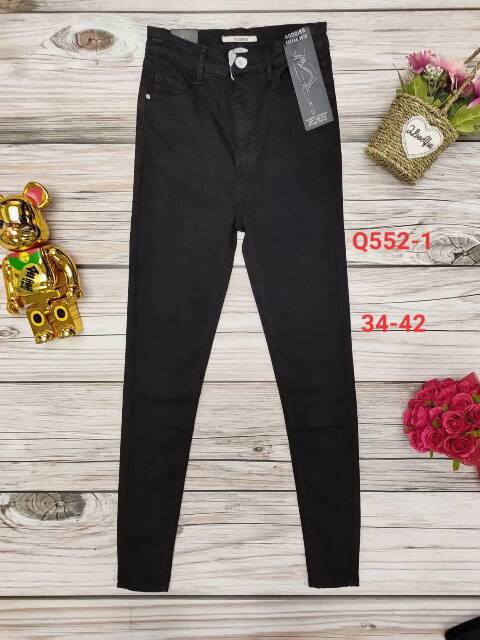 Jeansy damskie Q552-1 1 kolor 34-42 1