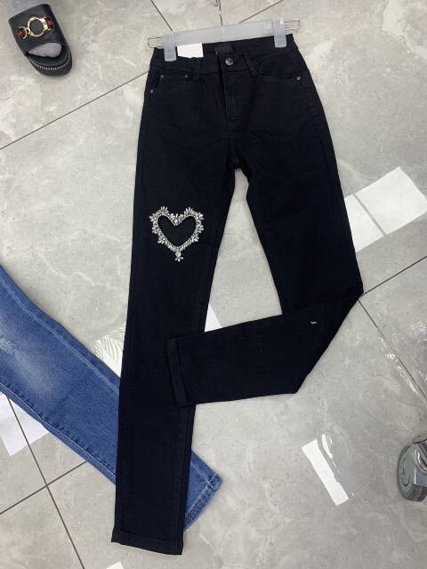 Jeansy damskie 7957 1 kolor 26-32 1