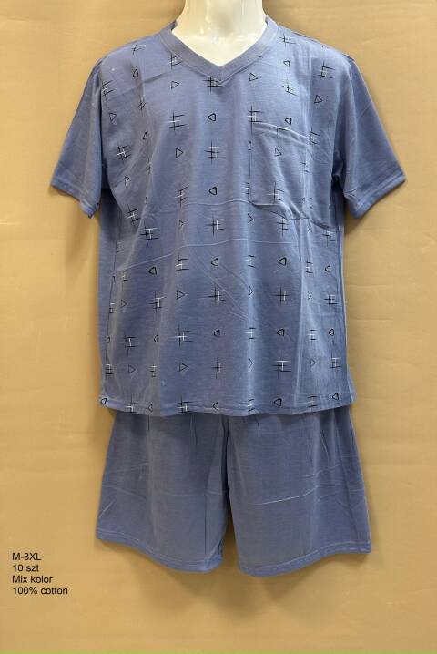 Pidżama meskie 8002 Mix kolor M-3XL 1