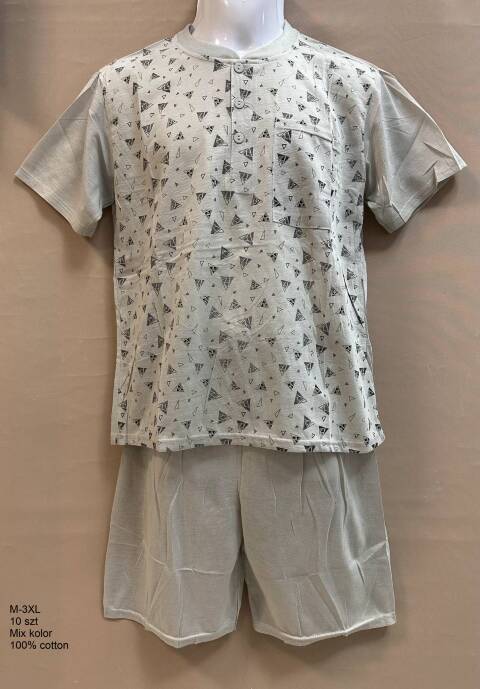 Pidżama meskie 8003 Mix kolor M-3XL
